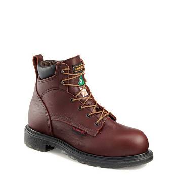 Red Wing Férfi SuperSole 2.0 6-inch Waterproof CSA Safety Toe Munkavédelmi Bakancs Barna